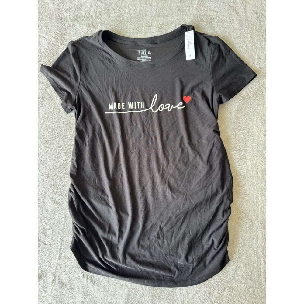 Time and Tru Maternity Shirt M (8-10) NWT